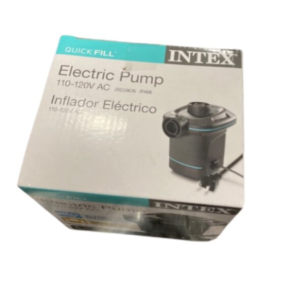 Intex QuickFill 120V AC Electric Pump – 650 L/Min Air Flow – New in Box - Picture 2 of 2